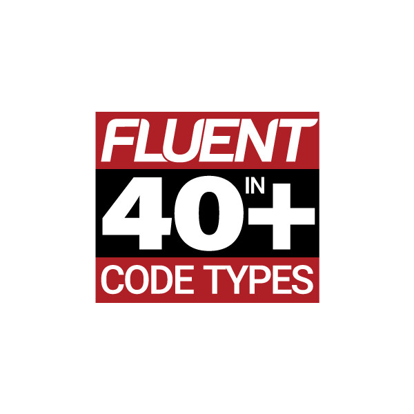 Fluent in 40+ Code Types
