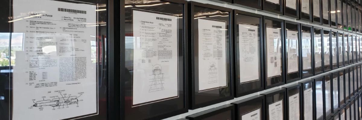 Code Corp's Wall of Patents Code Corp's Wall of Patents