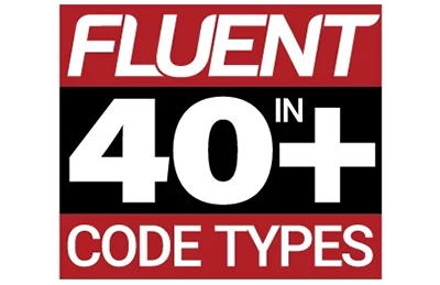 Fluent in 40+ Code Types